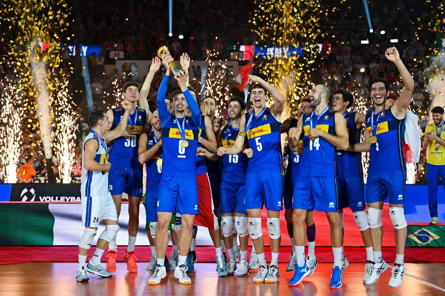 Italy Men Volleyball European Championship Win